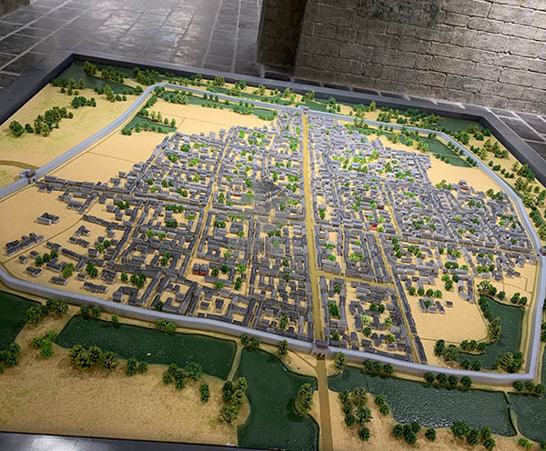 岳池县建筑模型