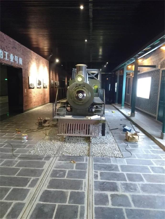 岳池县蒸汽火车模型